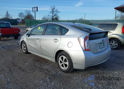 2012 Toyota Prius Two из США, поврежденный, VIN JTDKN3DU7C5504979